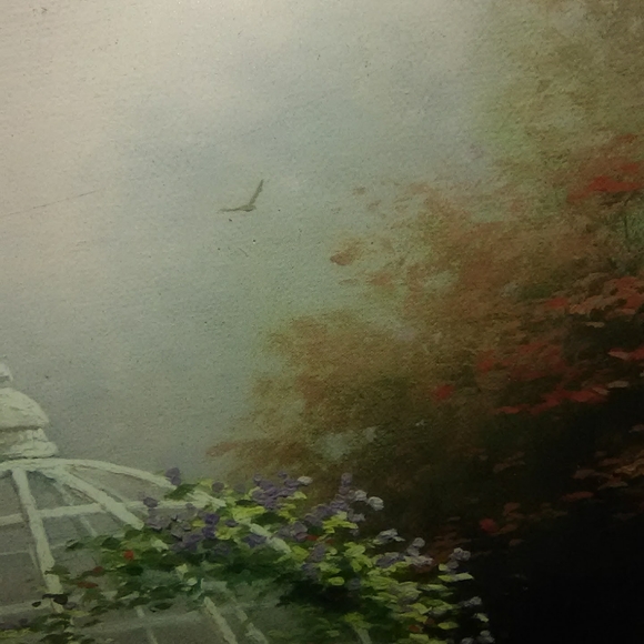 Thomas Kinkade  "Lilac. Gazebo" - Picture 4 of 8